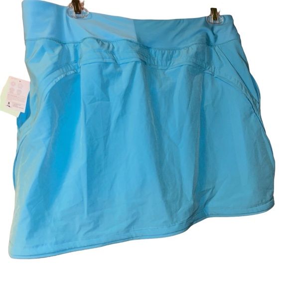 Nwt lands end aqua swim skort shorts bottoms plus size 18 2X - Picture 2 of 4